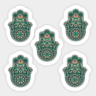 Hamsa Hand good Vibes Only Mandala GET MORE PAY LESS Sticker